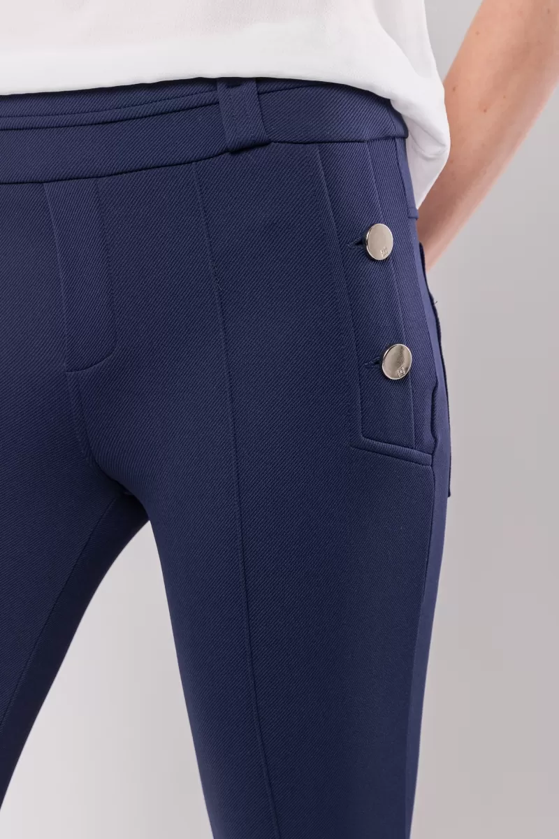 Hidrogênio - CAROL MARINHO FLARE PANTS WITH POCKETS AND BUTTONS - 20121004