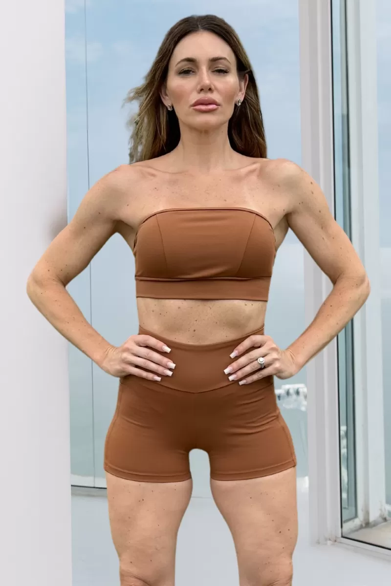 Canoan - Shorts Bolso Lateral Ap Marrom - 8614