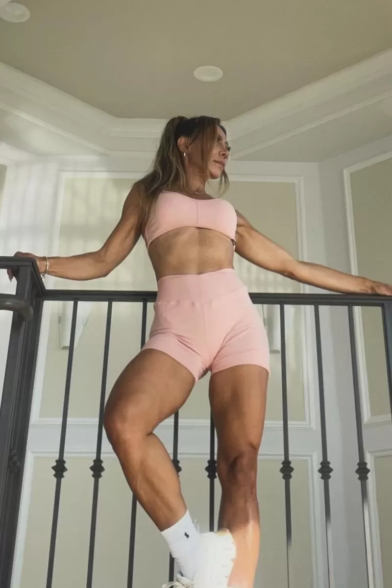 Canoan - Soft Pink V-Rise Shorts - 8611