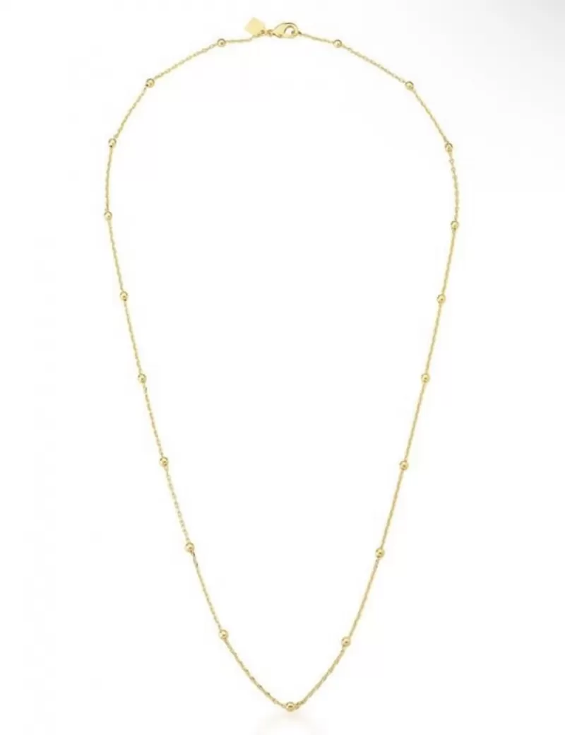 Mikabe - Colar Micro Bolinhas Ouro - MK1968