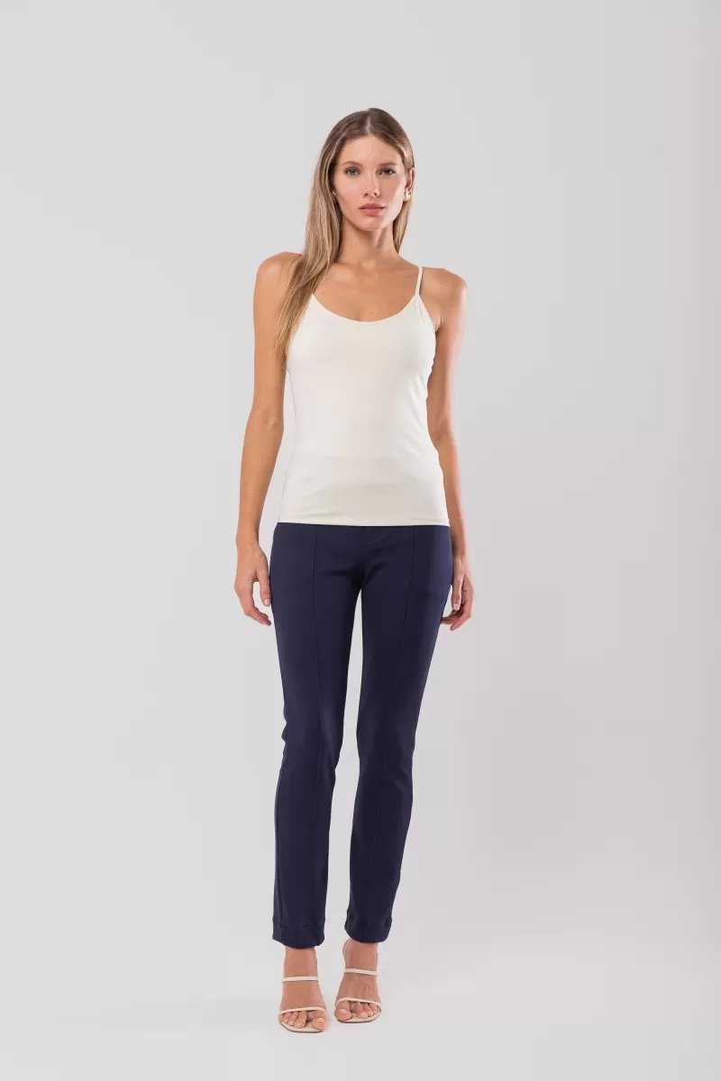 Hidrogênio - TANK TOP WITH CREAM STRAP PANTS - 20161345