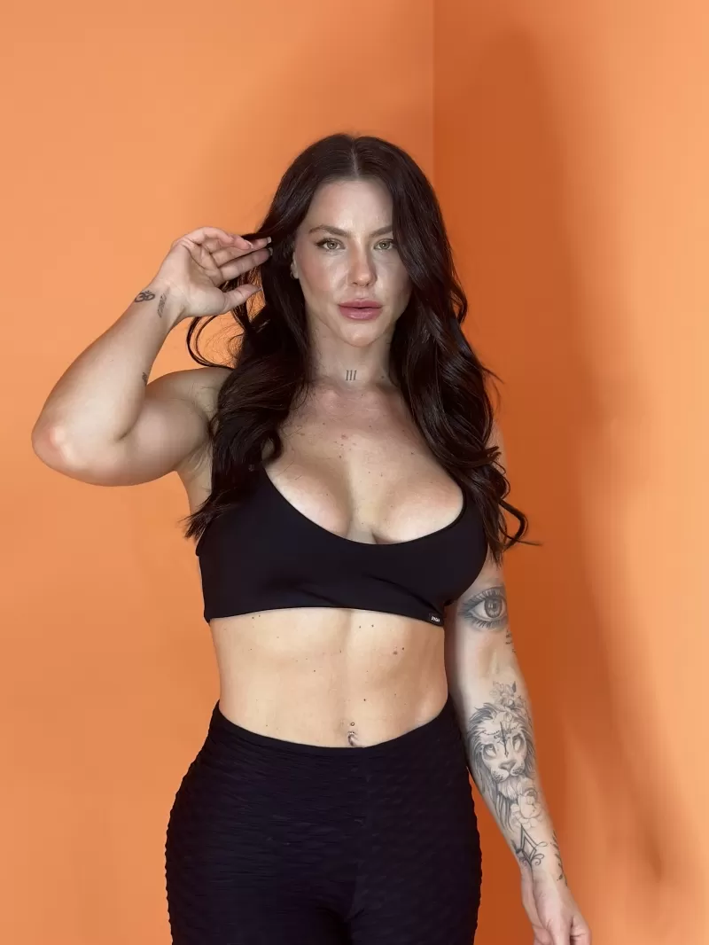 Canoan - Top Eduarda Fivelas Preto - 79860