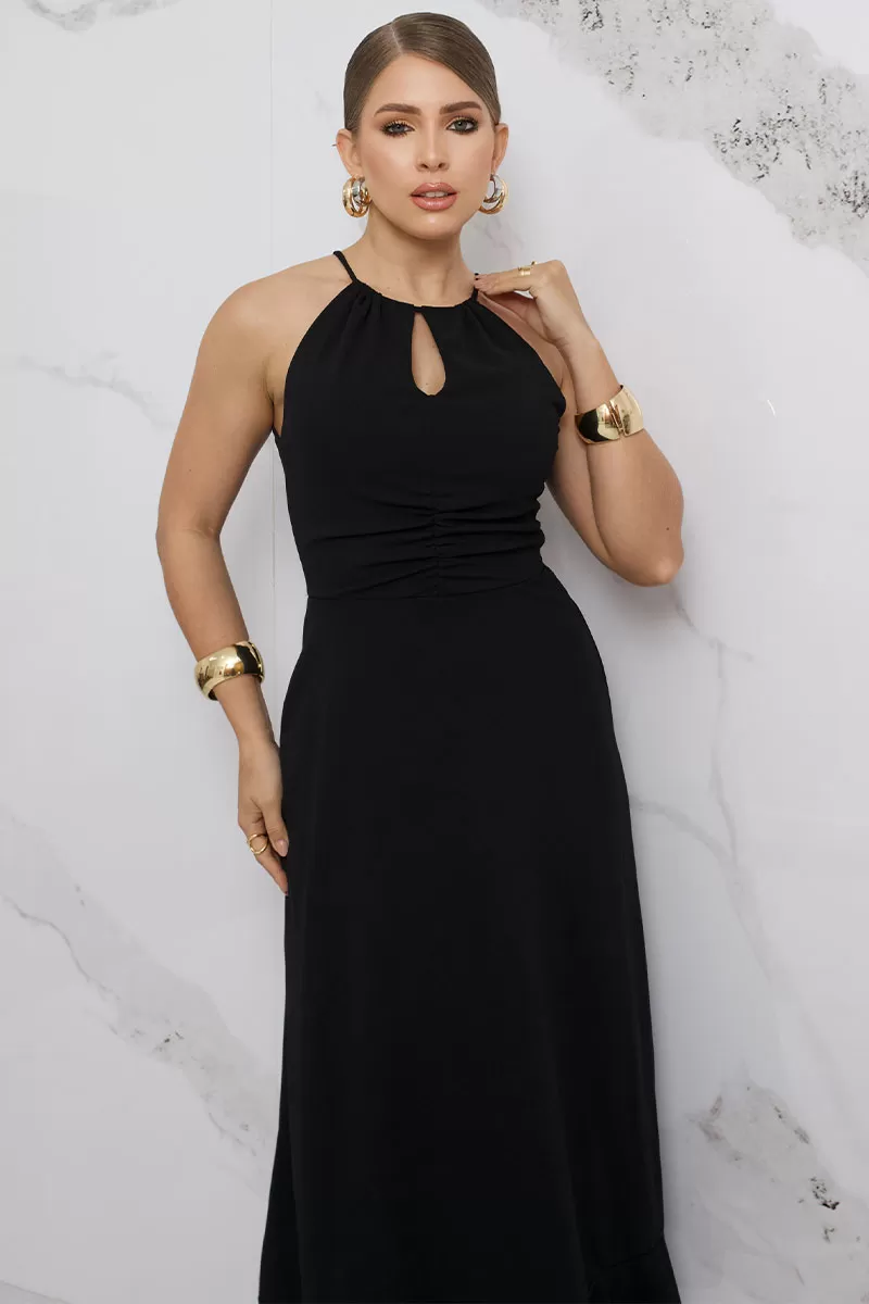 Miss Misses - Vestido Miss Misses Cristina Longo Preto - 54407PRETO