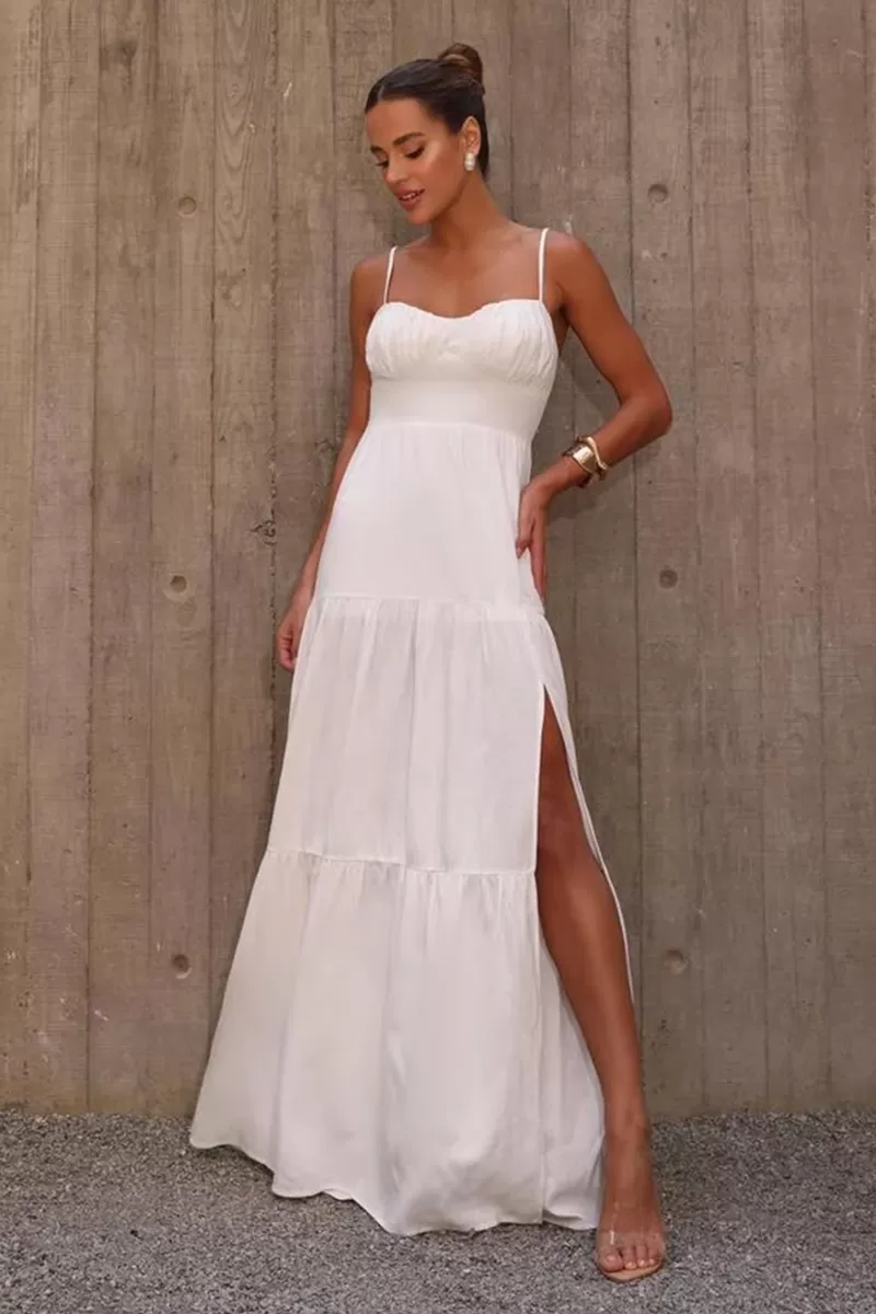 Dot Clothing - Vestido Dot Clothing Bali Branco - 2507BRANCO