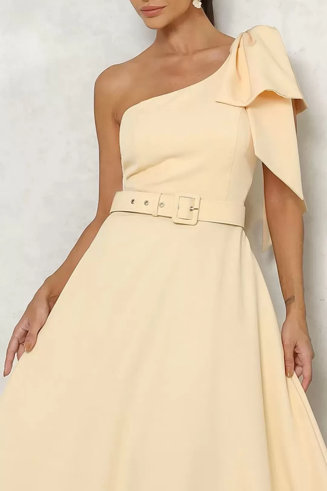 Miss Misses - Dress Miss Misses Julia Long Yellow - 54384AMAR