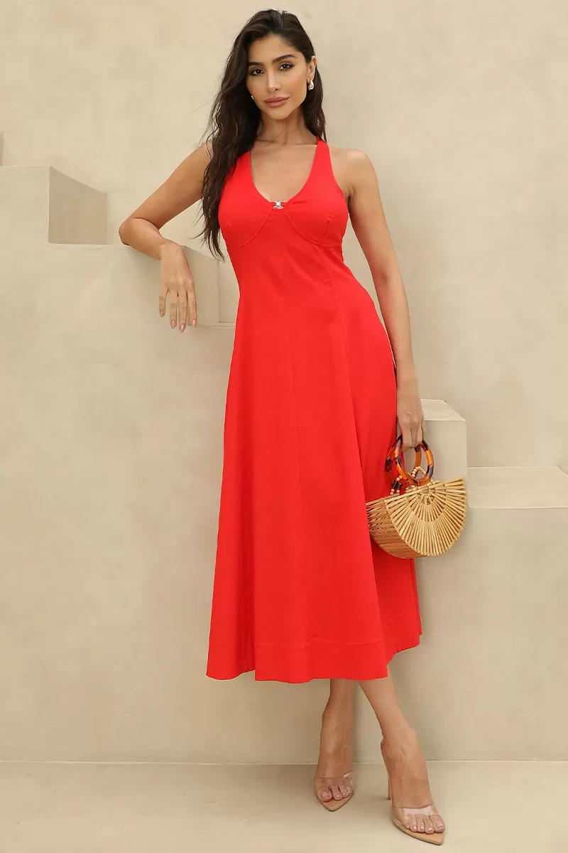 Miss Misses - Vestido Laura Vermelho - 54411024