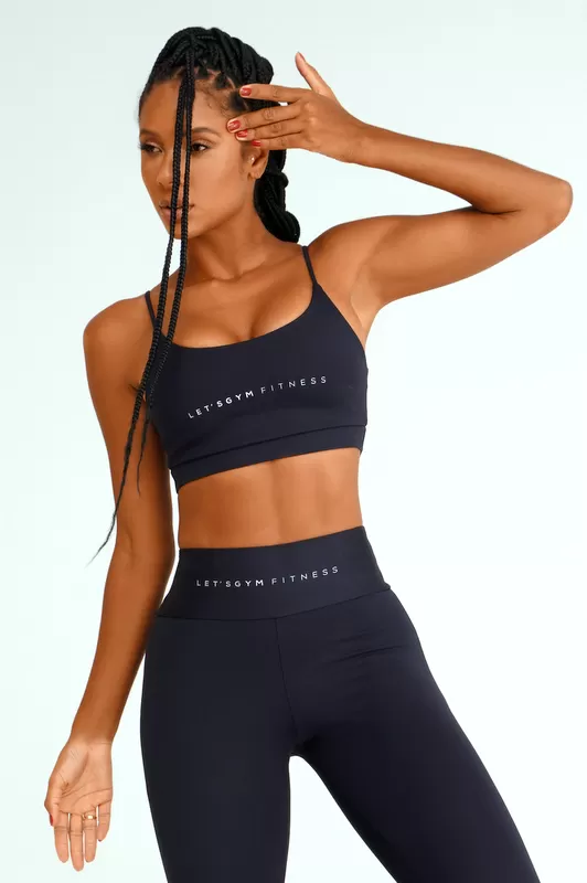 Lets Gym - Hyper Black Top - 2187APT