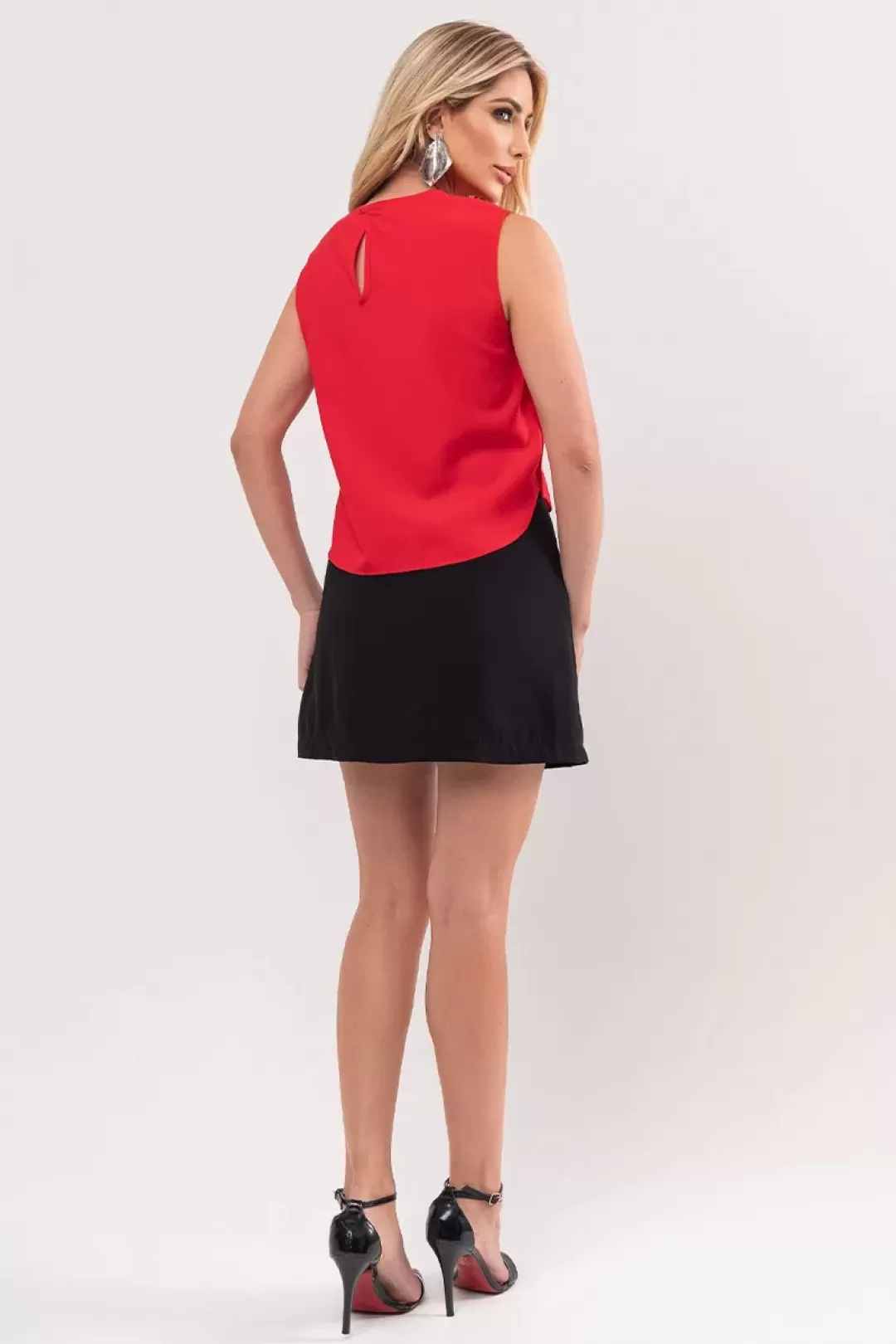 Miss Misses - Blusa Miss Misses Priscila Vermelho - 80567VERM