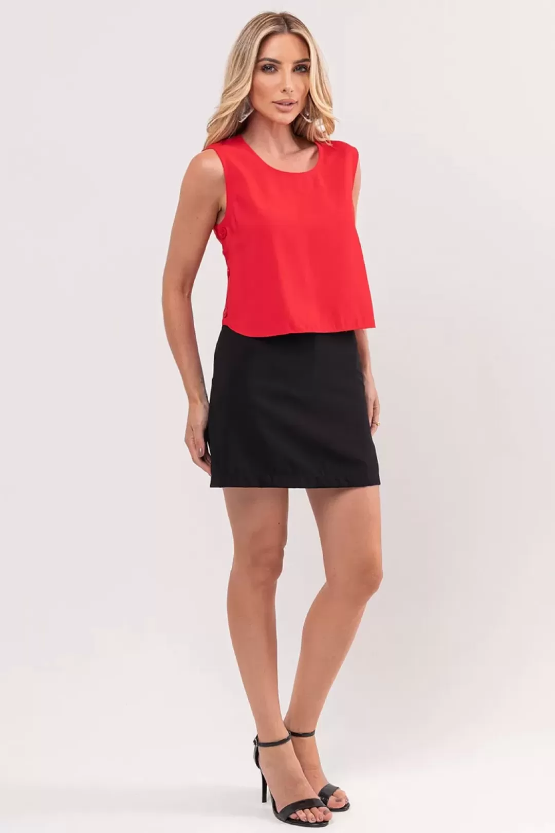 Miss Misses - Blusa Miss Misses Priscila Vermelho - 80567VERM