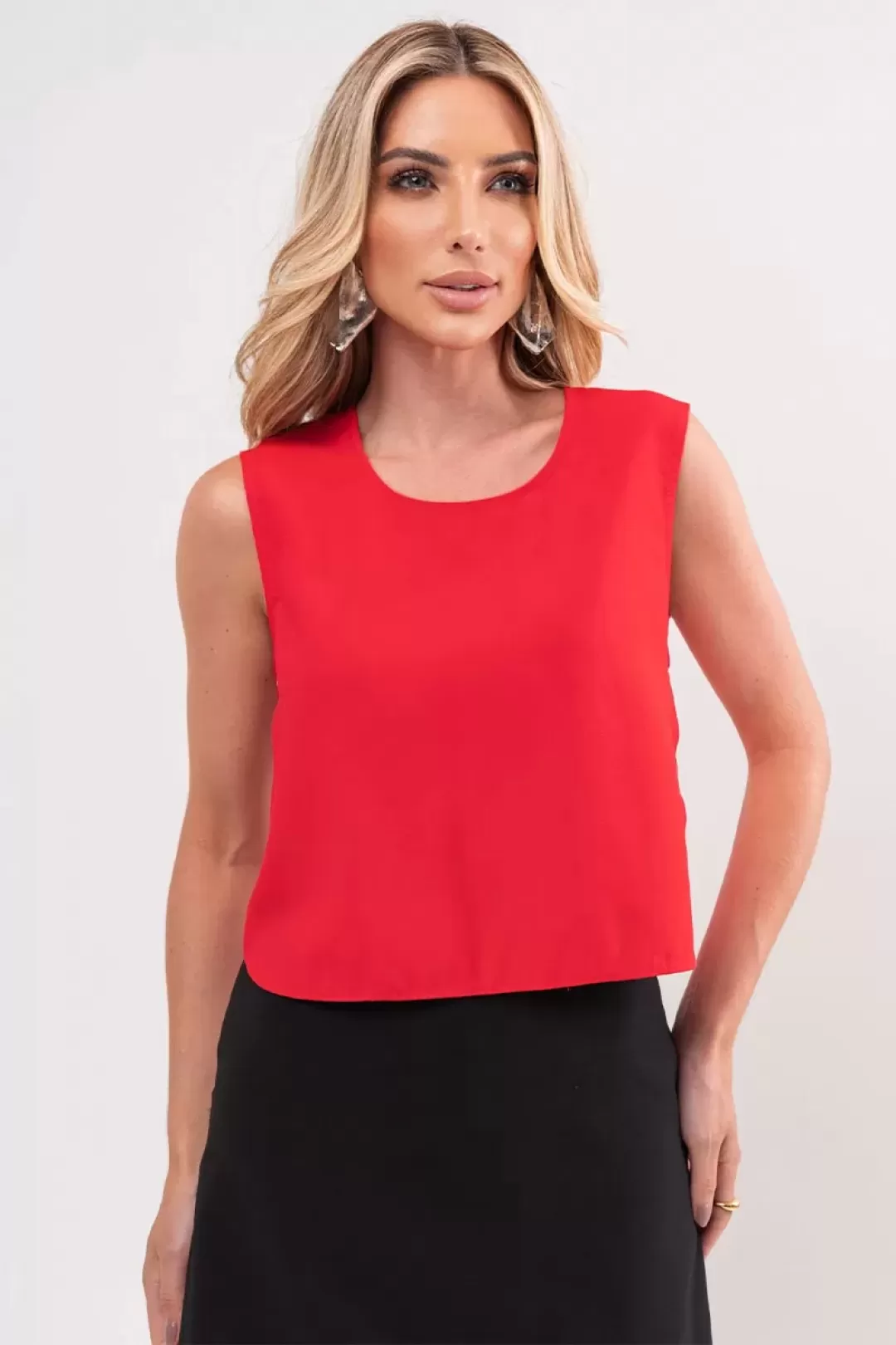 Miss Misses - Blusa Miss Misses Priscila Vermelho - 80567VERM