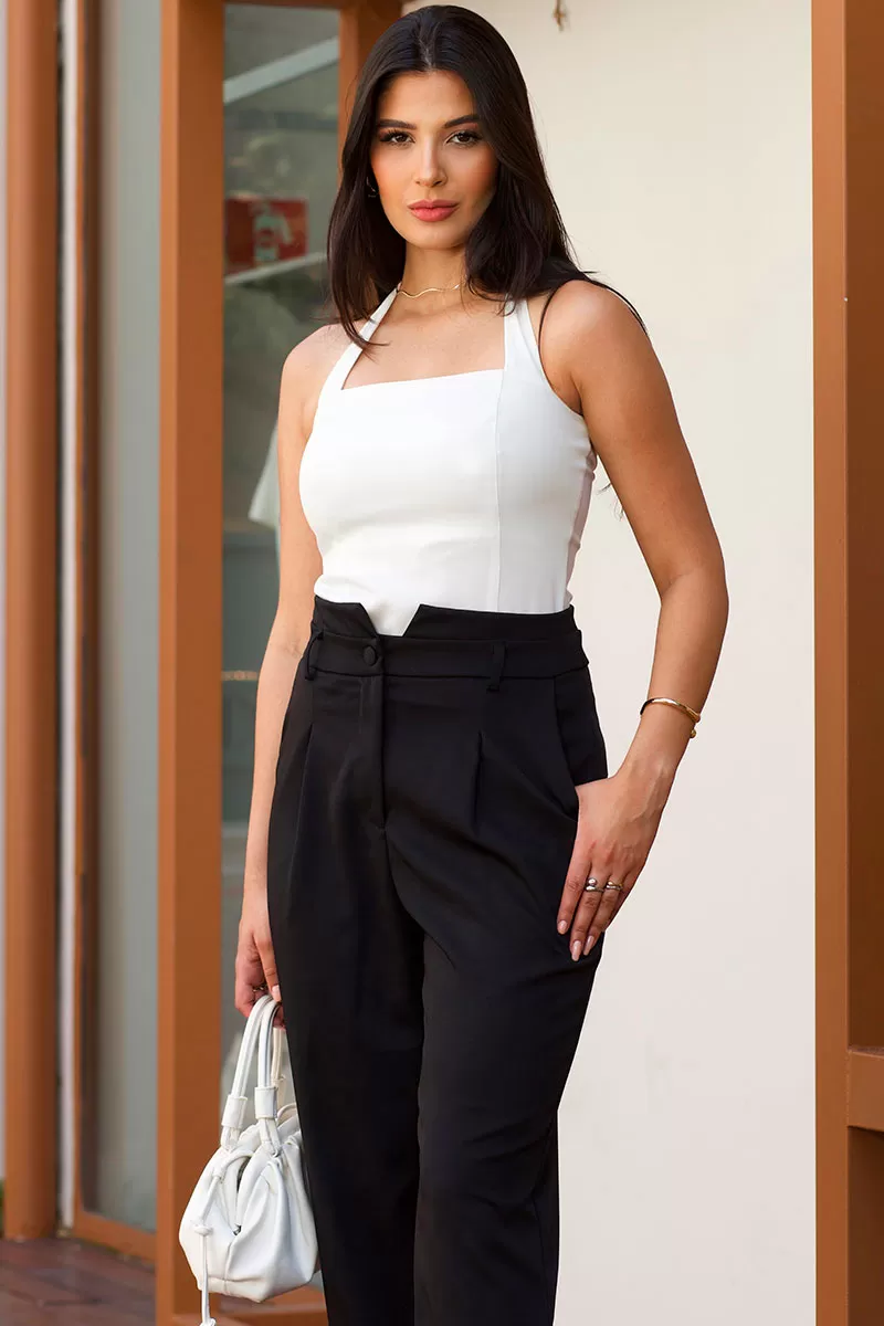 Miss Misses - Blusa Miss Misses Marta Frente Única  Off White - 80564OFF