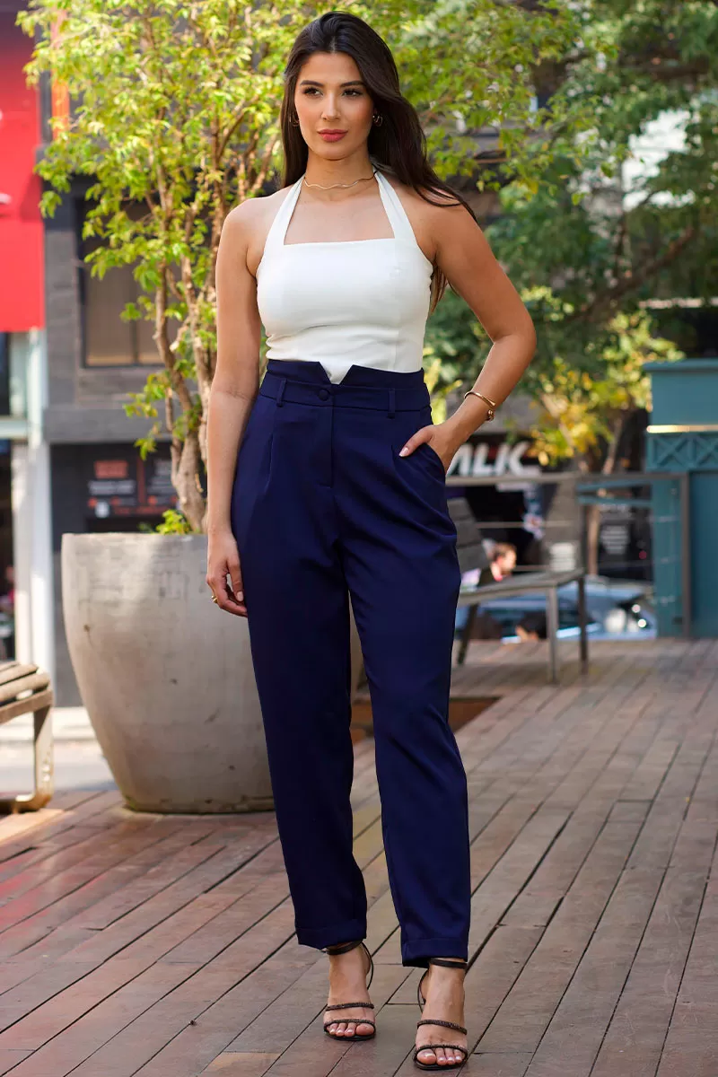 Miss Misses - Blusa Miss Misses Marta Frente Única  Off White - 80564OFF