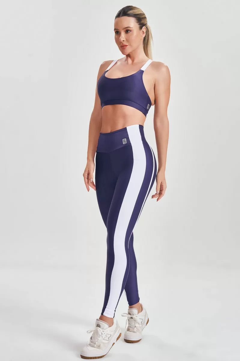 Lets Gym - Legging Flex Azul - 2529AZM