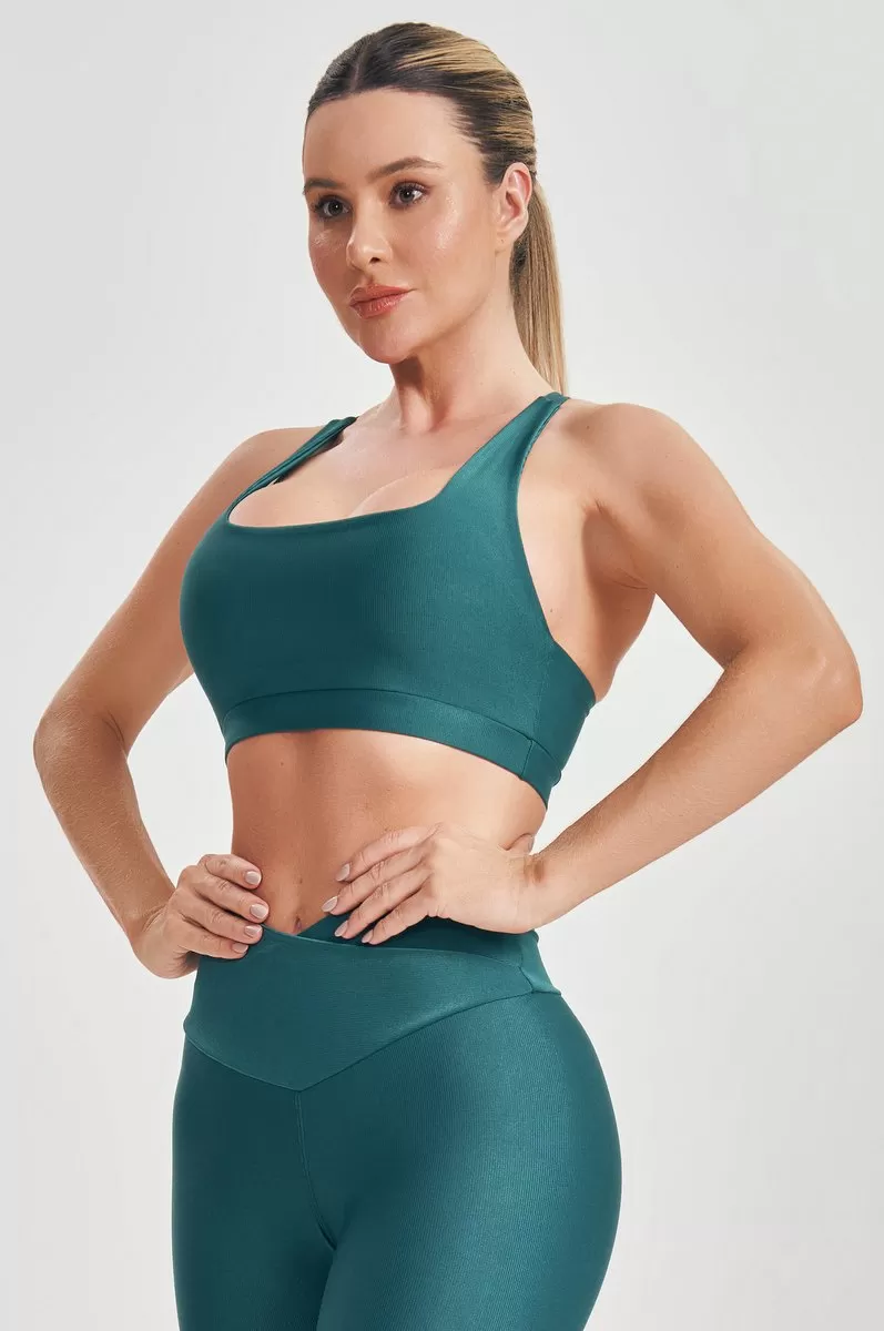 Lets Gym - Top Nadador Just Verde - 2567VD
