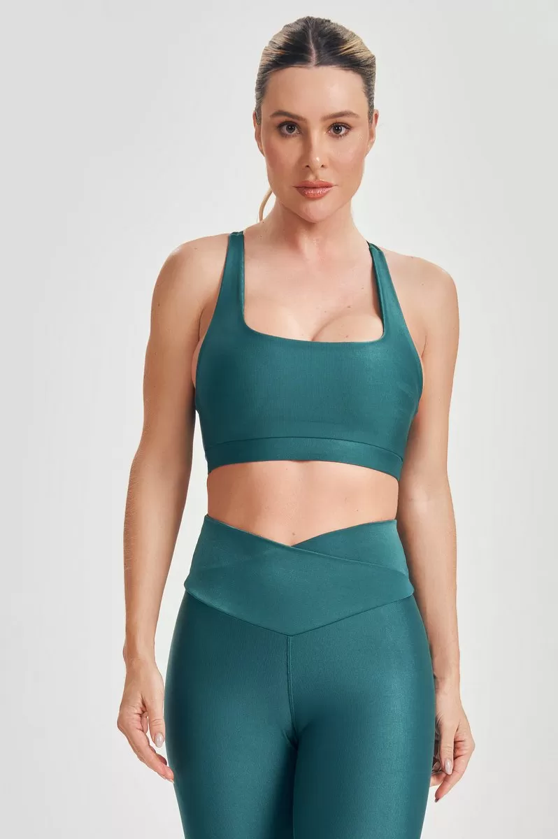 Lets Gym - Top Nadador Just Verde - 2567VD