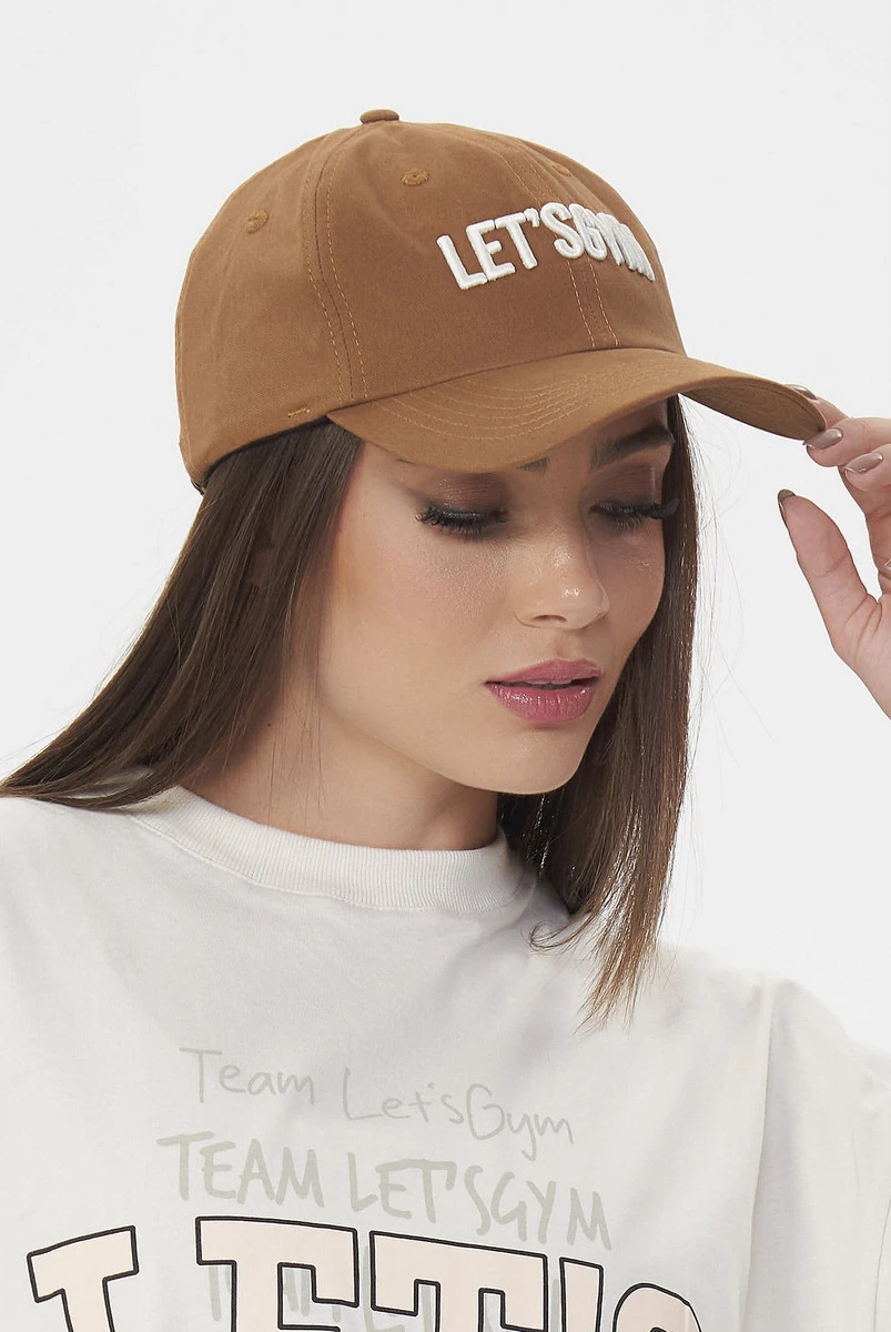 Lets Gym - Boné Lets Gym Marrom - 2596MR