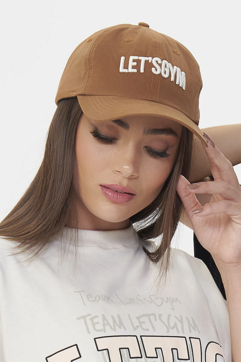 Lets Gym - Boné Lets Gym Marrom - 2596MR