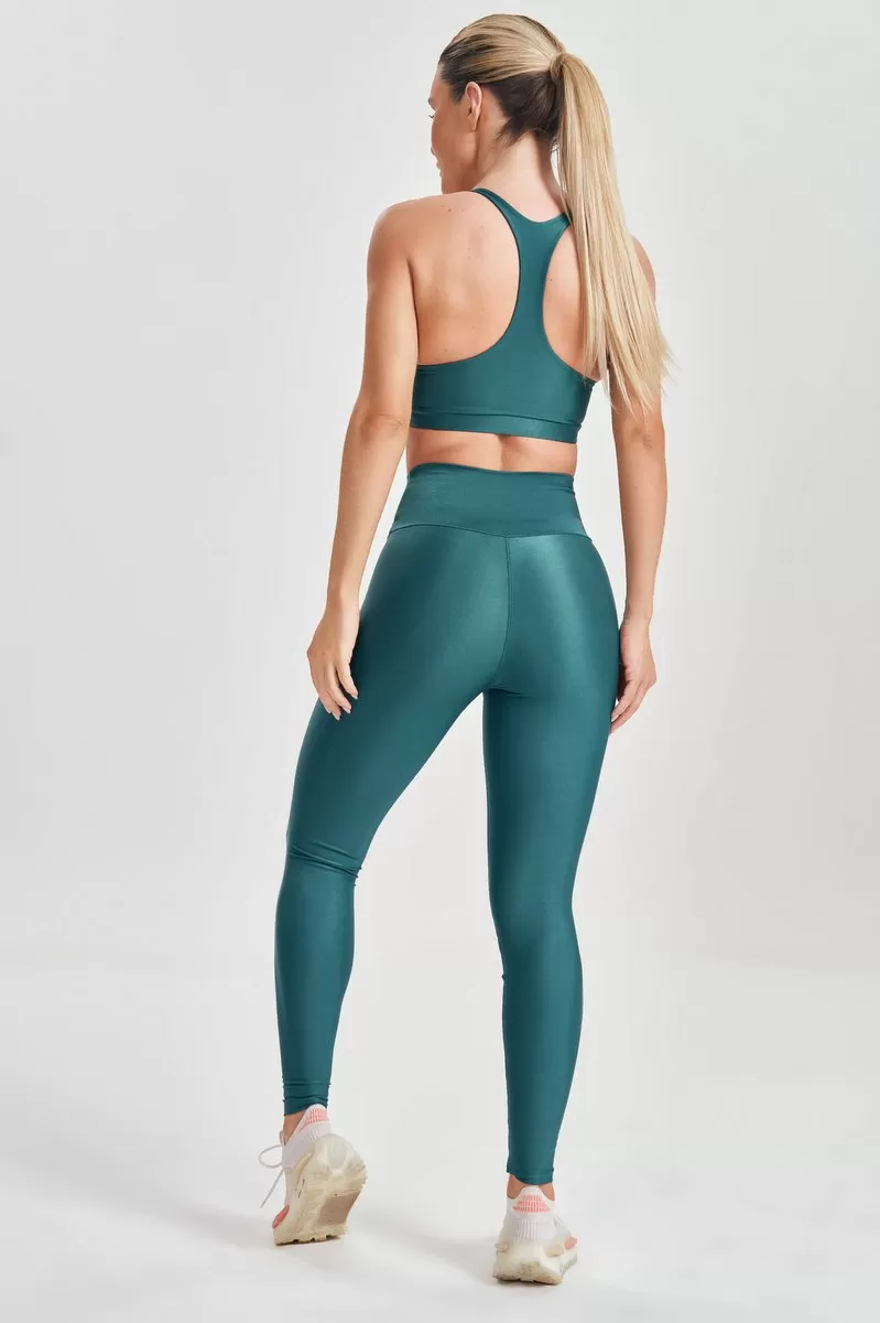 Lets Gym - Legging Just Verde - 2555VD