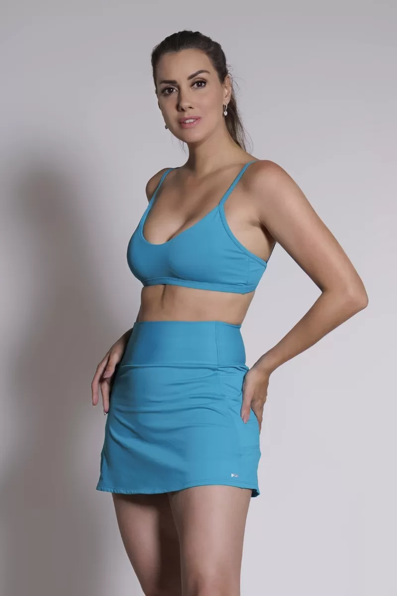 Trilha Verão - Shorts Saia Grácia Trend - R3496