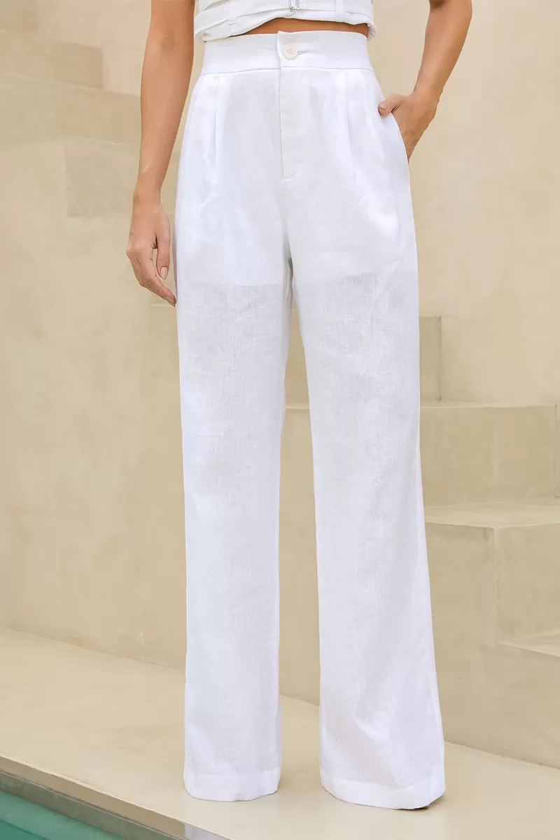 Dot Clothing - Set Dot Clothing Gabriela Linho Off White - 2534OFF