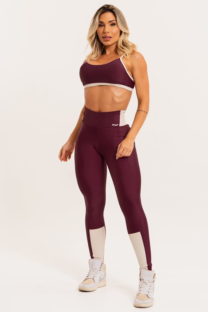 ZNG - LEGGING OVERLAND MALBEC - CIG784