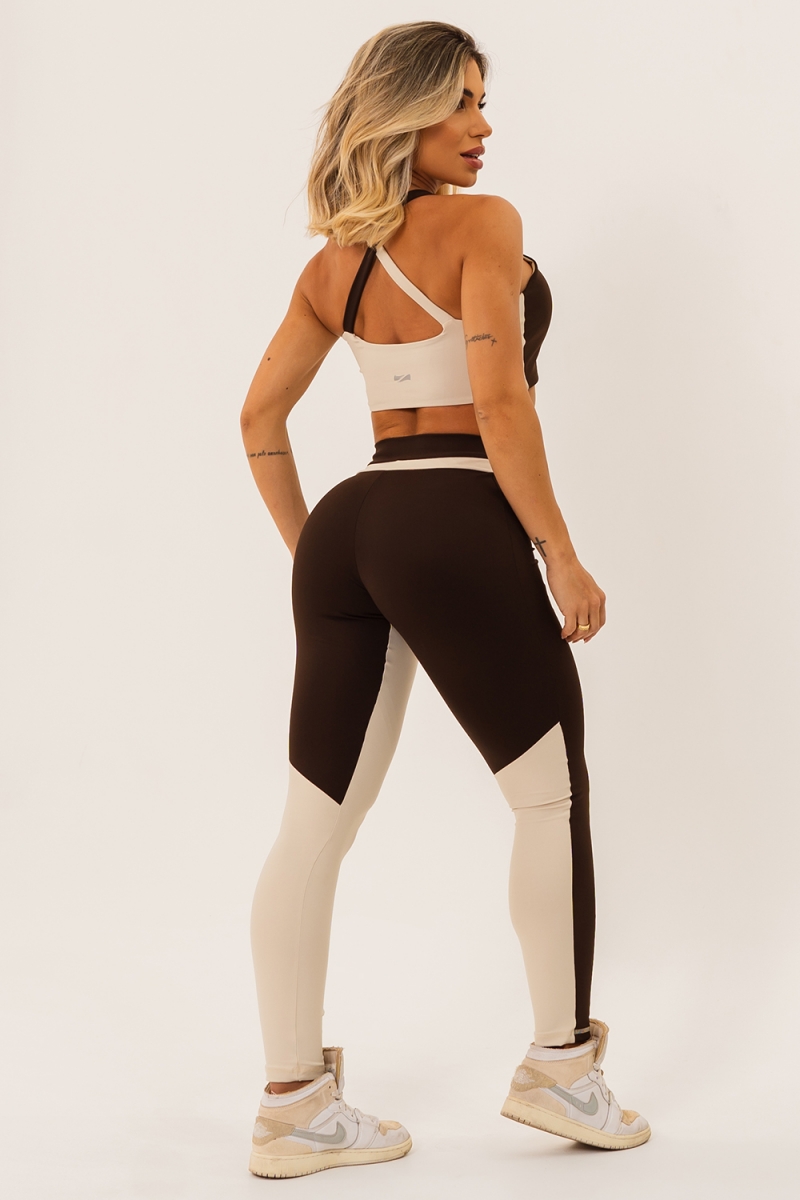 ZNG - LEGGING SIMETRY COFFEE - CIG798