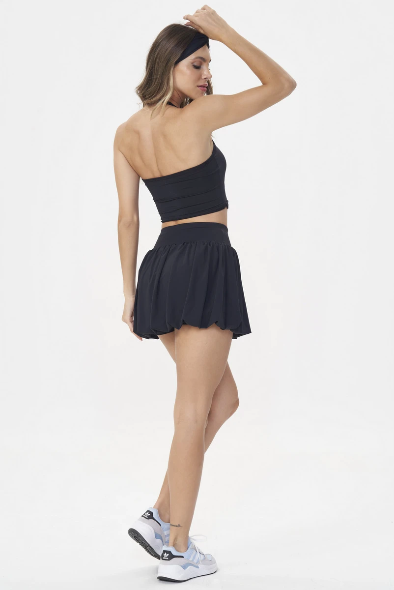 Lets Gym - Black Start Balloon Skirt - 2550PT