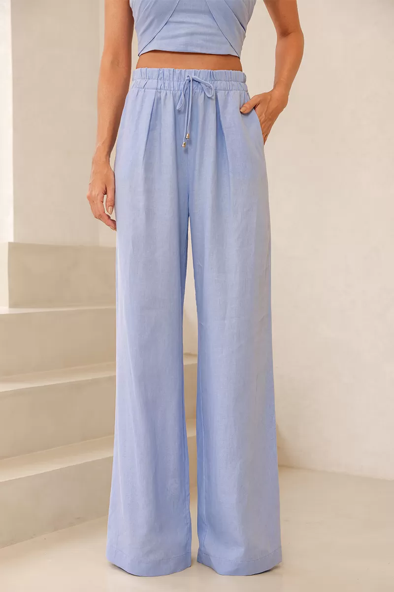 Dot Clothing - Conjunto Dot Clothing Izabel Multiformas Azul Claro - 2527AZUL