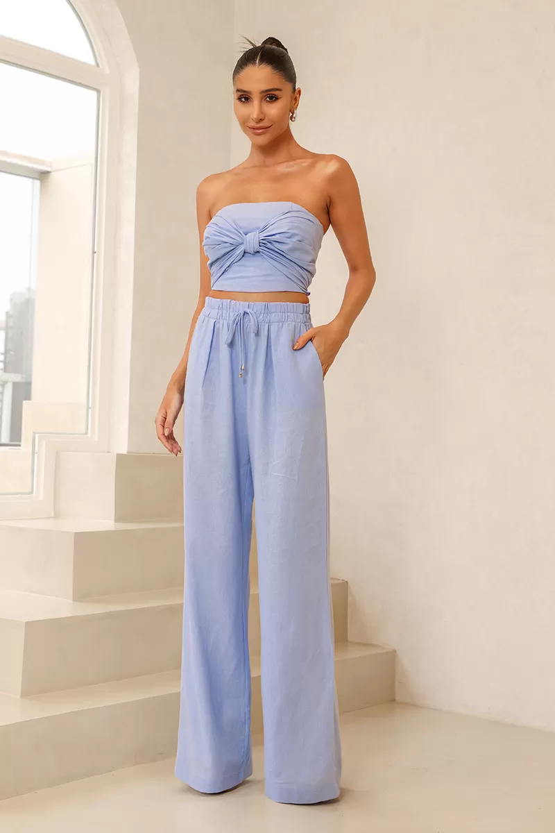 Dot Clothing - Conjunto Dot Clothing Izabel Multiformas Azul Claro - 2527AZUL