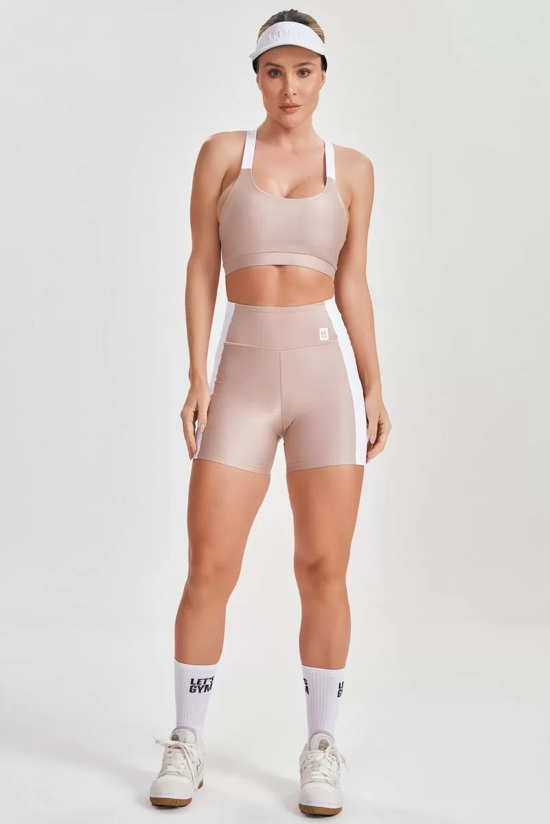 Lets Gym - Nude Flex Shorts - 2530ND