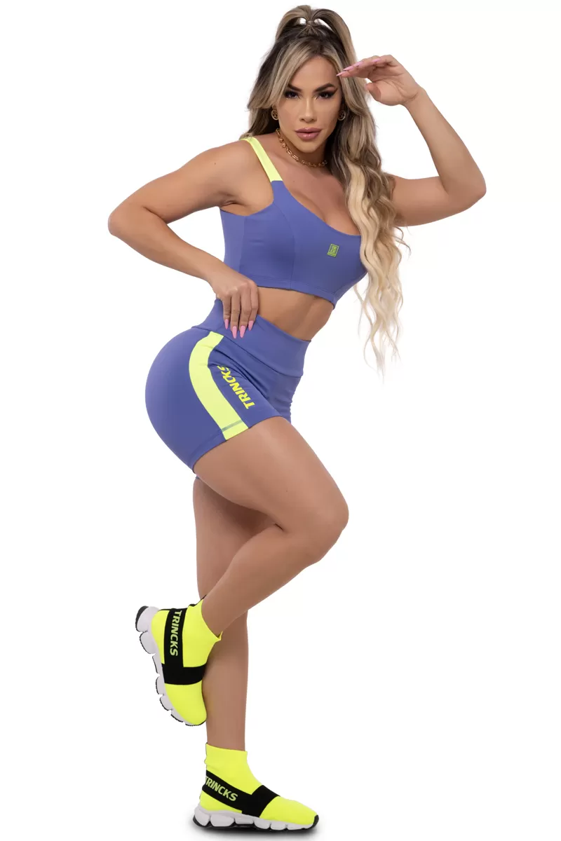 Trincks - Conjunto Short e Top Legday Hortência Neon - 