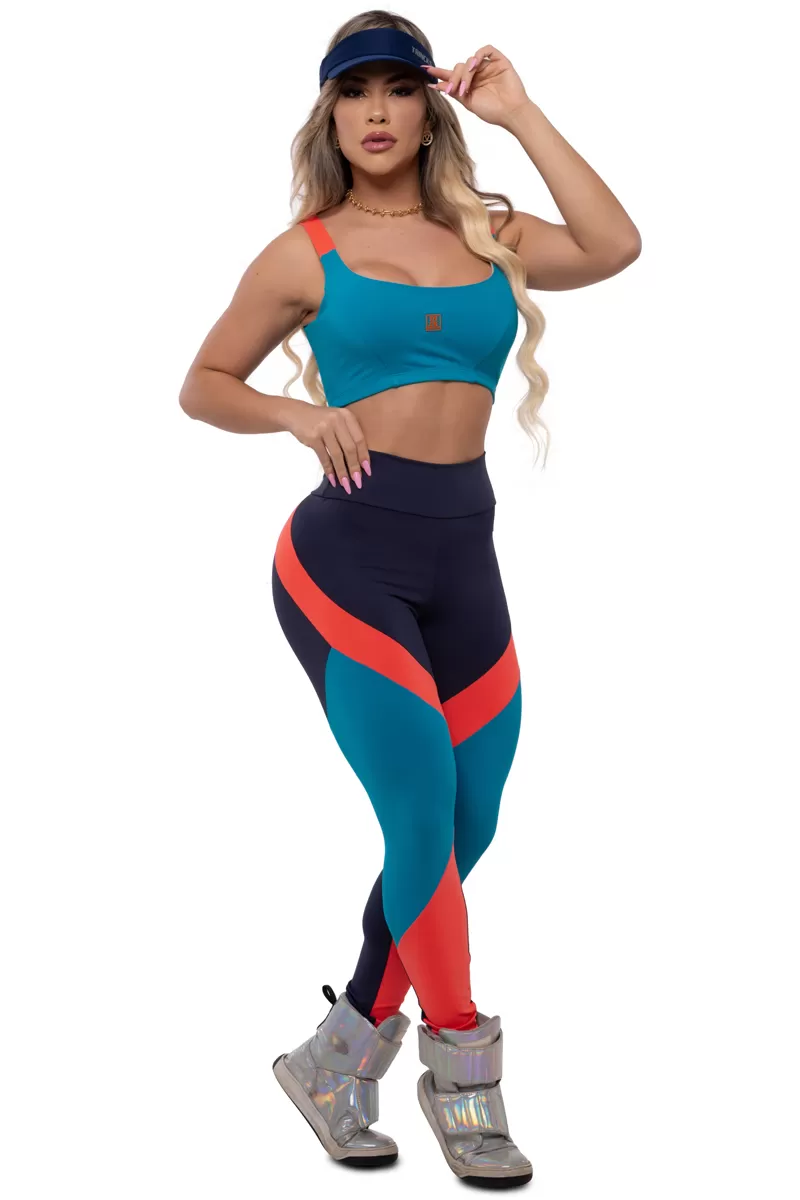 Trincks - Luna Navy Blue Legging and Top Set - 