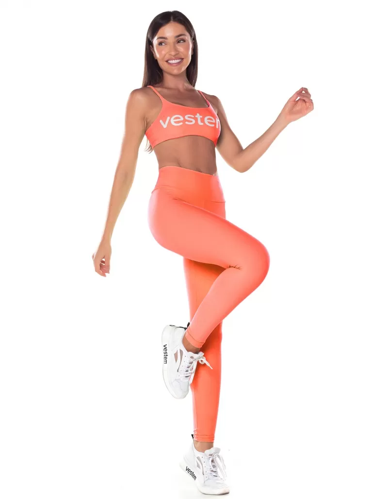 Vestem - Legging Fuso Embaixadora Laranja Neon - FS1442.ESS.C0007