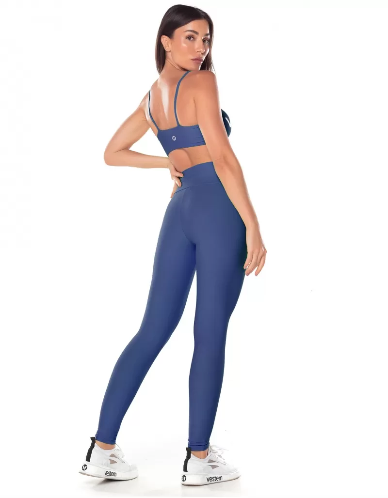 Vestem - Legging Fuso Embaixadora Azul Jeans - FS1442.ESS.C0257