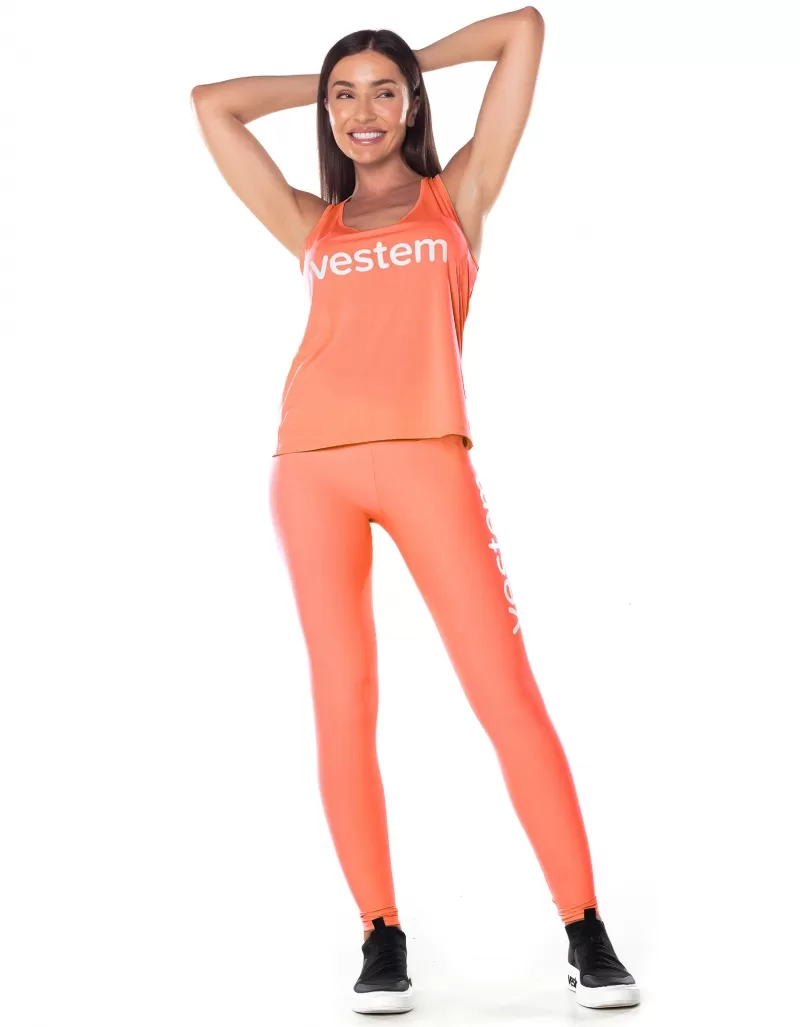 Vestem - Dry Fit Ambassador Tank Shirt Neon Orange - REG302.ESS.C0007