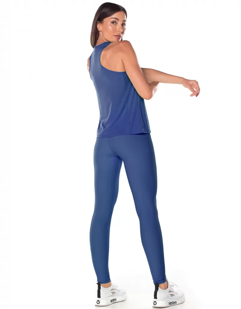 Vestem - Regata Dry Fit Embaixadora Azul Jeans - REG302.ESS.C0257