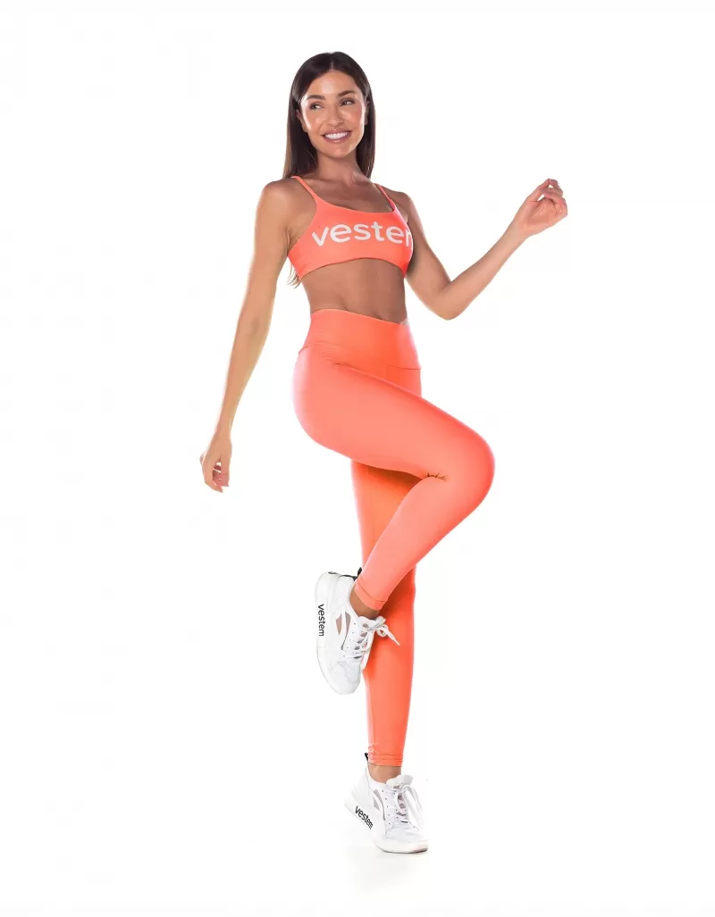 Vestem - Top Embaixadoras Laranja Neon - TOP890.ESS.C0007