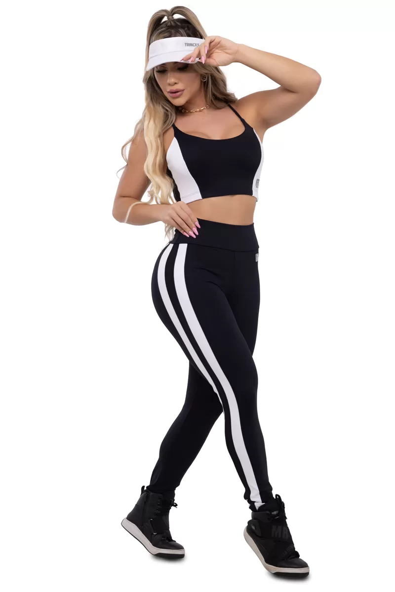 Trincks - Conjunto Legging e Top Legday Preto - 