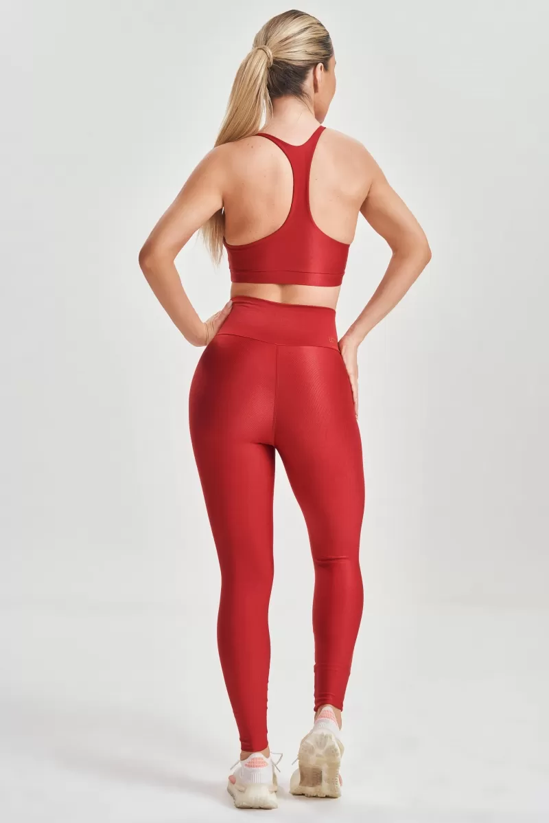 Lets Gym - Sports bra Swimmer Just Red - 2567VM