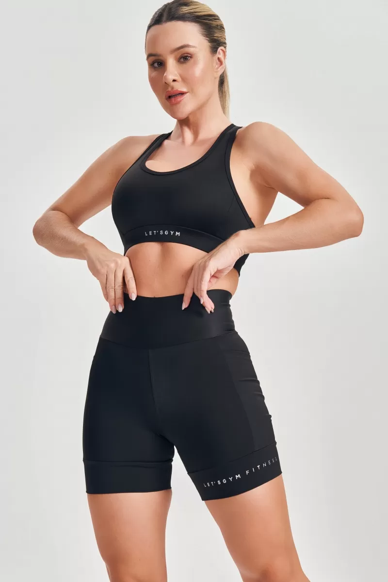 Lets Gym - Sports bra Speed Swimmer Black - 2598PT