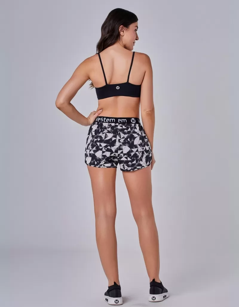 Vestem - Beyond Black Shorts and Top Set - CJ187.C0002
