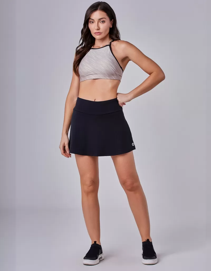 Vestem - Conjunto Saia e Top Daca Preto - CJ193.C0002