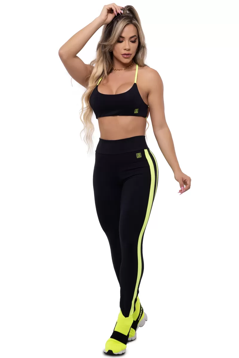 Trincks - Legday Black/Neon Leggings and Top Set - 