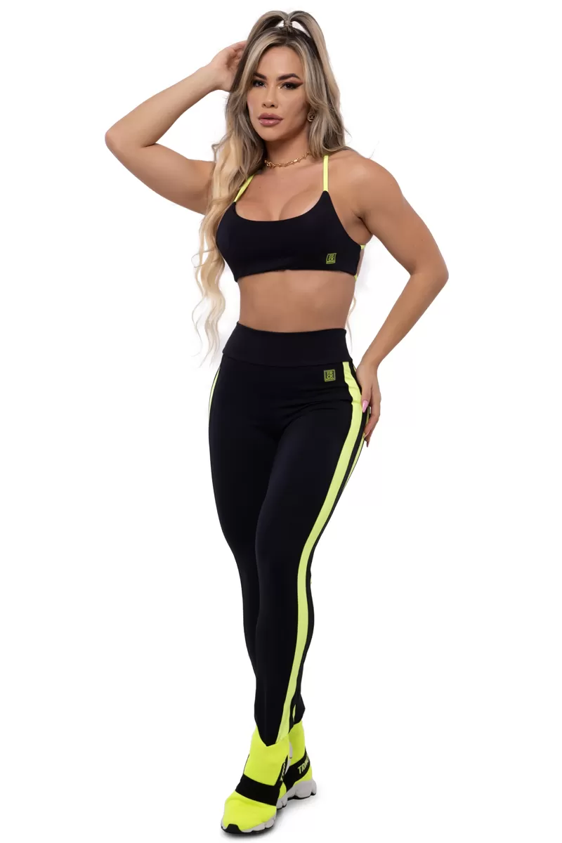 Trincks - Legday Black/Neon Leggings and Top Set - 