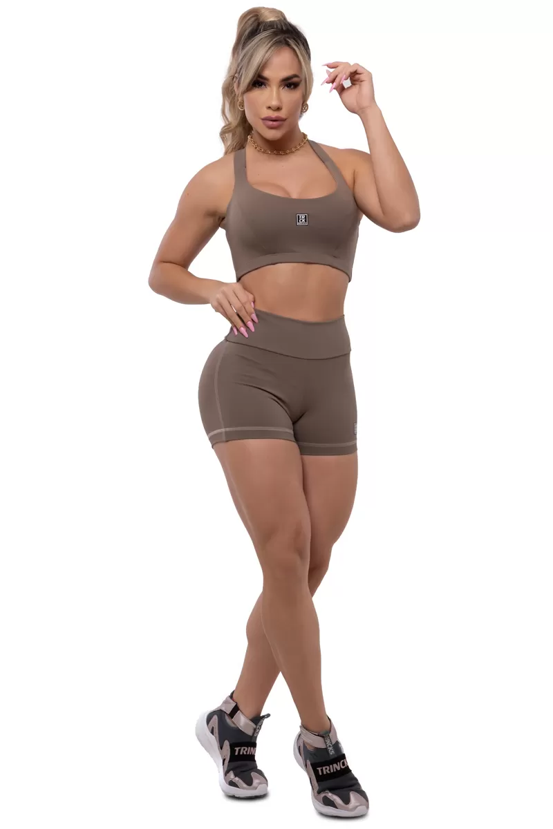 Trincks - Conjunto Short e Top Basic Cappucino - 