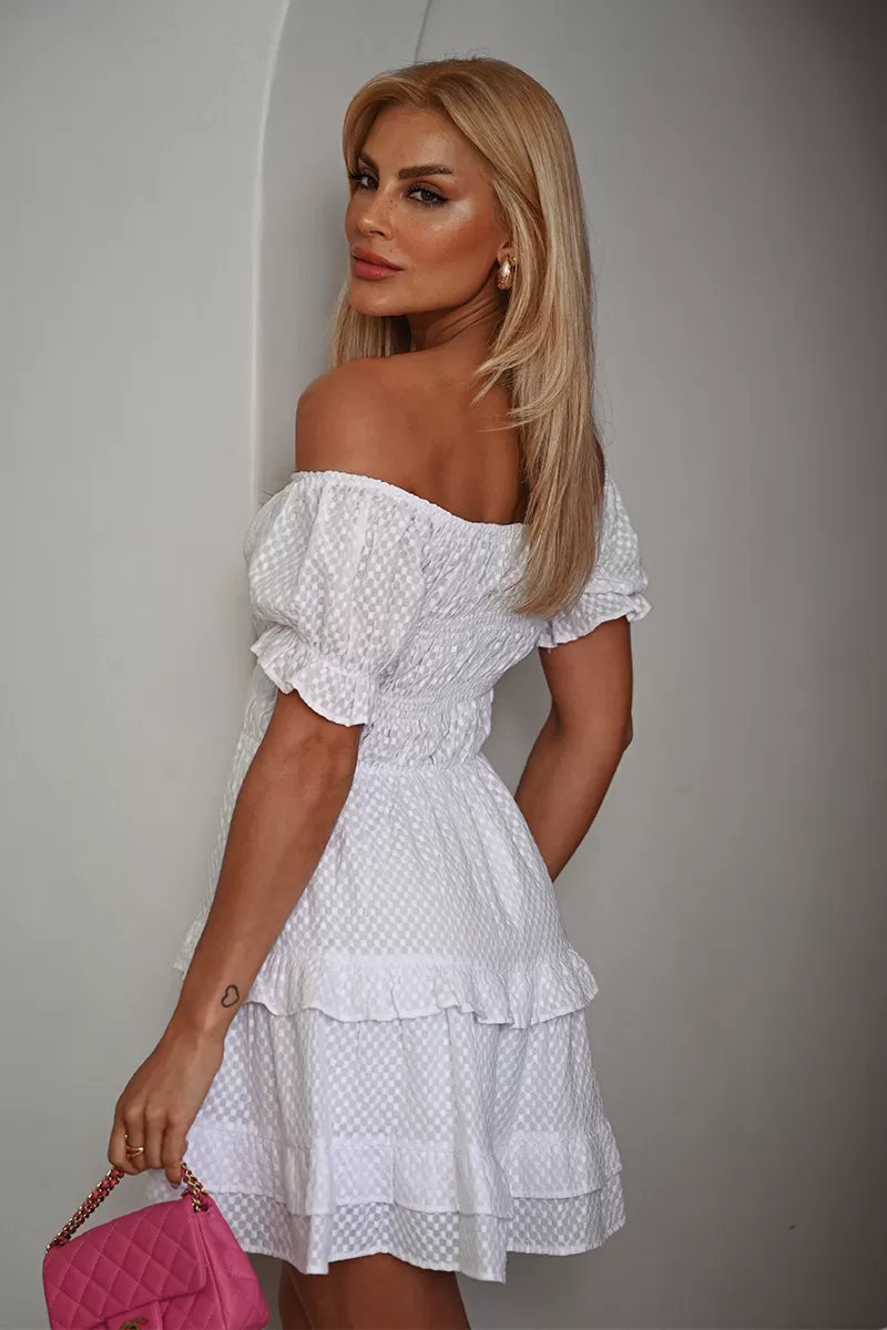 Oxigênio - Dress Oxygen workout wheeldo Sol Off-the-shoulder Off-white - 2452189OFF