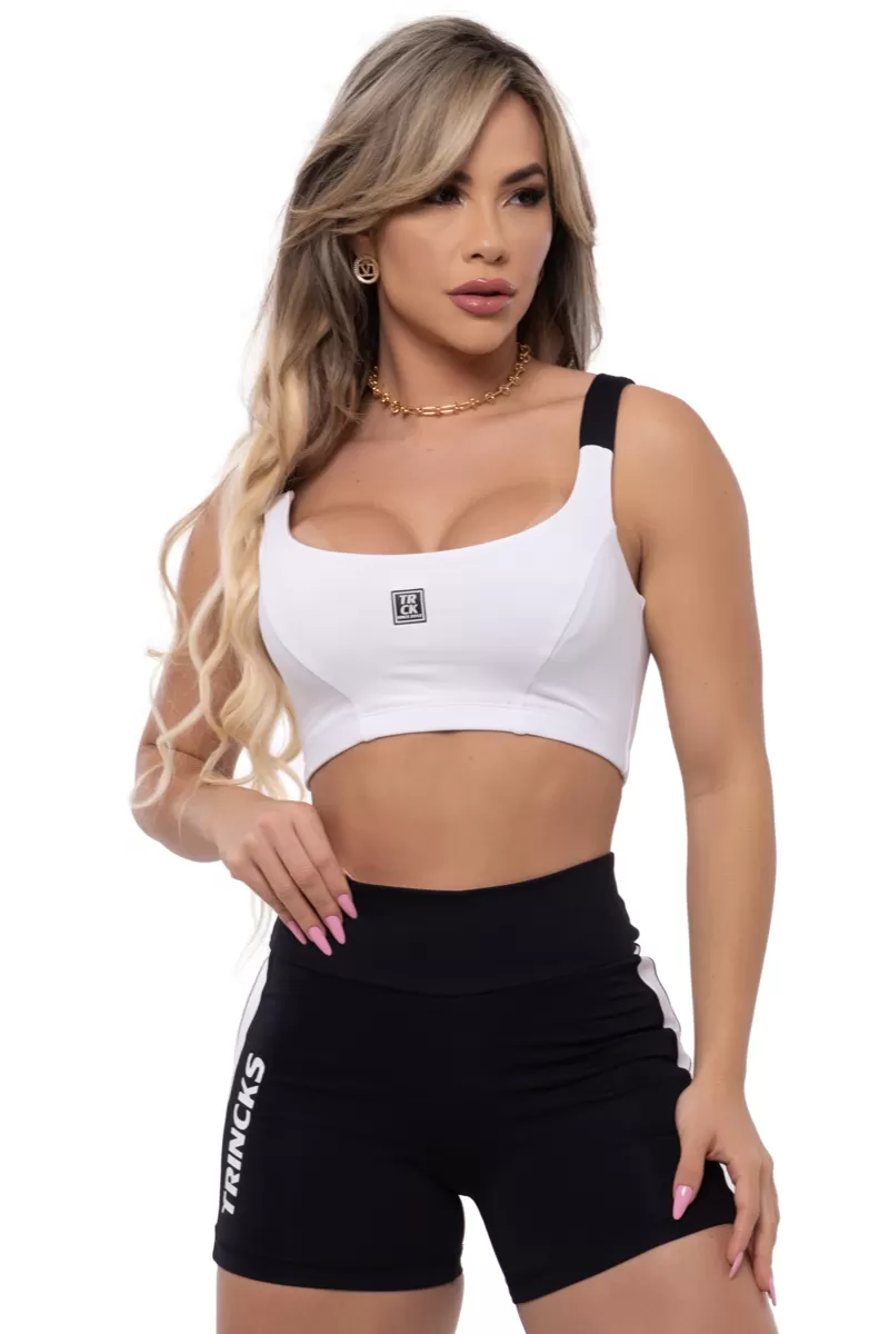 Trincks - Top Legday Branco e Preto - 