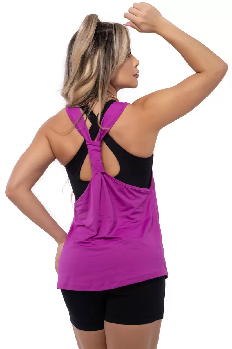 Trincks - Power Train Purple Polyamide Tank Shirt - 