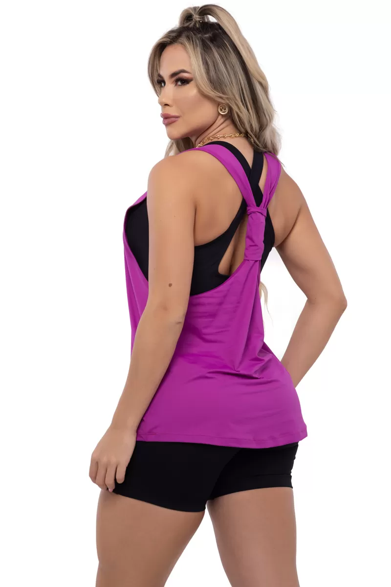 Trincks - Power Train Purple Polyamide Tank Shirt - 