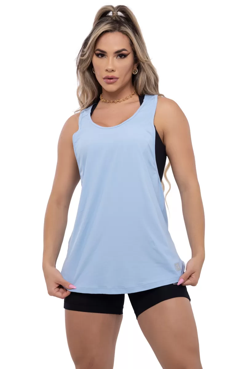 Trincks - Power Train Tank Shirt Light Blue Polyamide - 